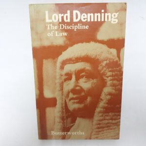 The Discipline of Law	Lord Denning