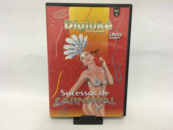 Sucessos de Carnaval vol 3 DVD Digiokê
