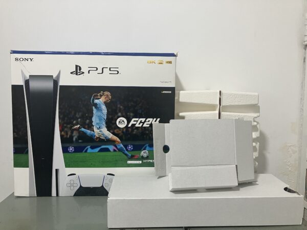 Apenas Caixa PS5 Playstation 5 com luva FC24 original SEM CONSOLE