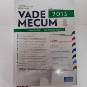 Vade Mecum 2013	Gialluca Távora orgs