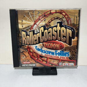 Rollercoaster Tycoon Corkscrew Follies Expansion Pack PC Leia